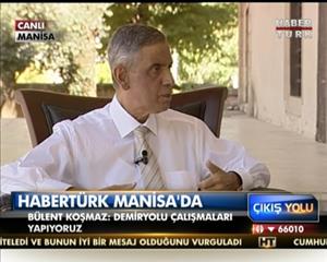 Our Chairman Mr Bulent KOSMAZ Talked About BALO on Haberturk TV